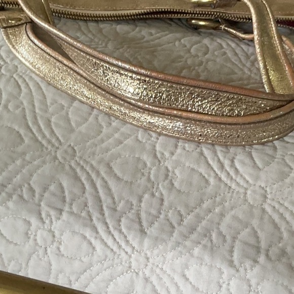 Coach Poppy Signature Collection Gold Metallic Tote - Picture 12 of 12